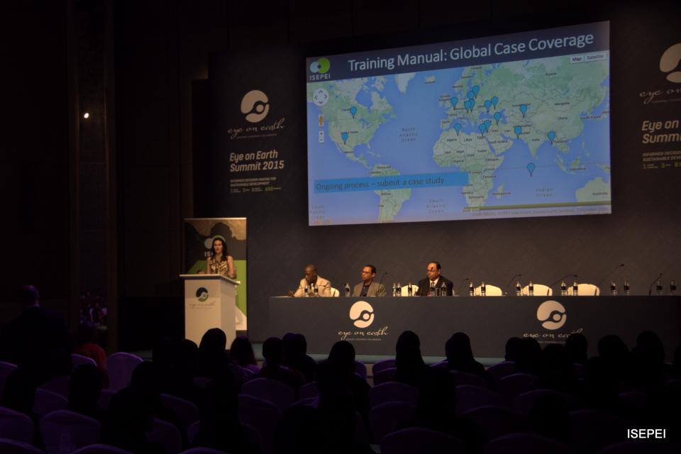Emily Nilson Launches ISEPEI Training Manual, Eye on Earth Summit