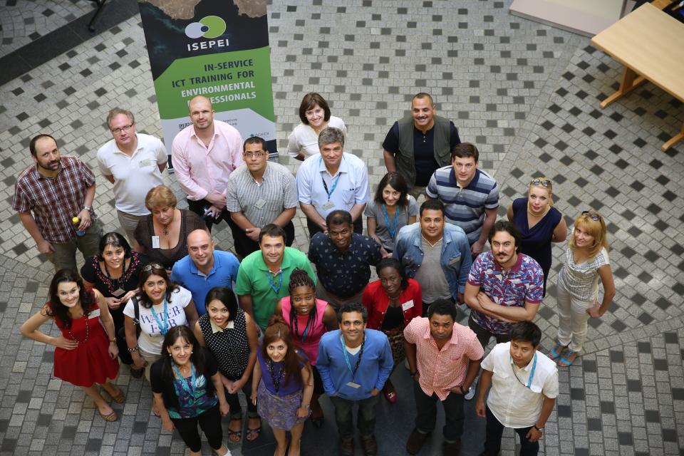 ISEPEI ICTs for Water Security Group Photo (photo credit: CEU Communications Office) ISEPEI Water Security (Viktor Lagutov, Emily Nilson, CEU)